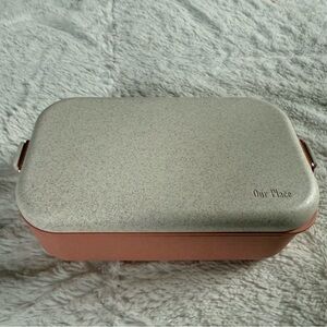 Our Place The Lunchbox Bento Box with Utensils and Layering Compartments NWOT